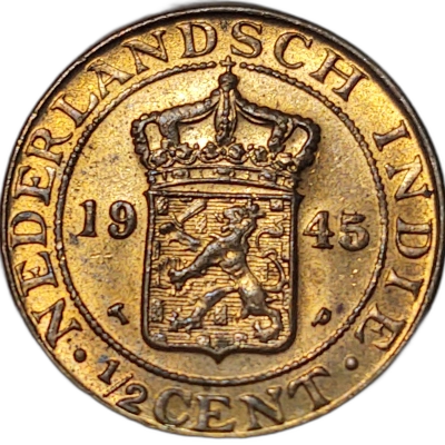 1/2 cent 1945