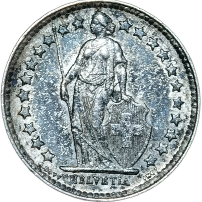 1/2 francs 1952 pret