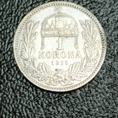 1 COROANA 1915 UNGARIA