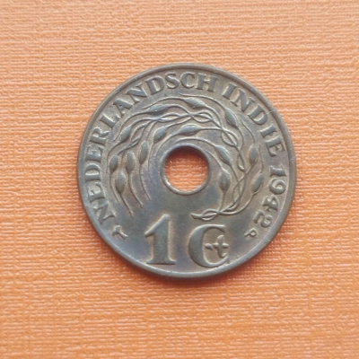 1 Cent 1942 Indiile de Est Olandeze 