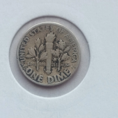 1 Dime  1946 S  America  pret