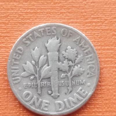 1 Dime 1953 D America  pret