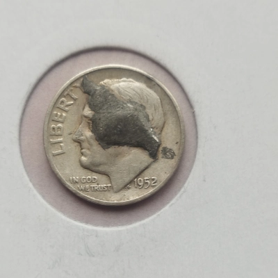 1 Dime 1953 S America  pret