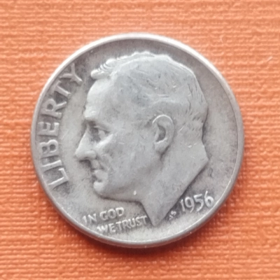 1 Dime 1956 America 