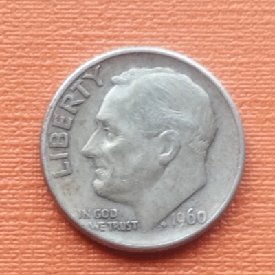 1 Dime 1960 D America 