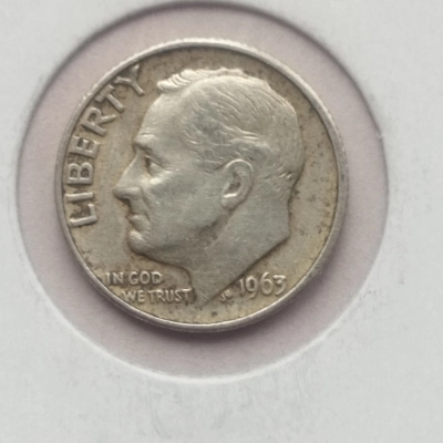 1 Dime 1963 D America 