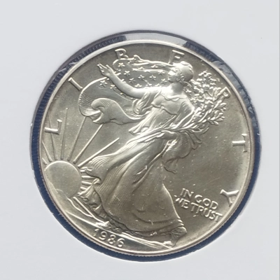 1 Dollar oz 1986  UNC SUA  pret