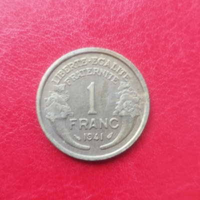1 Franc 1941 Franta