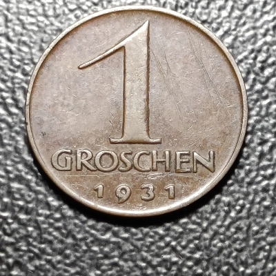 1 GROSCHEN 1931 AUSTRIA
