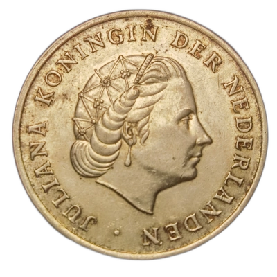 1 Gulden 1964 Argint