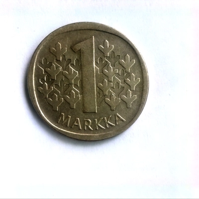1 Markka Finlanda  1964