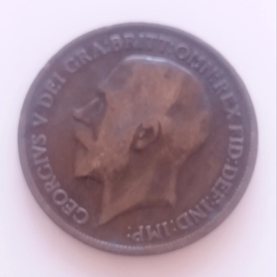 1 Penny Regatul Unit 1917 pret