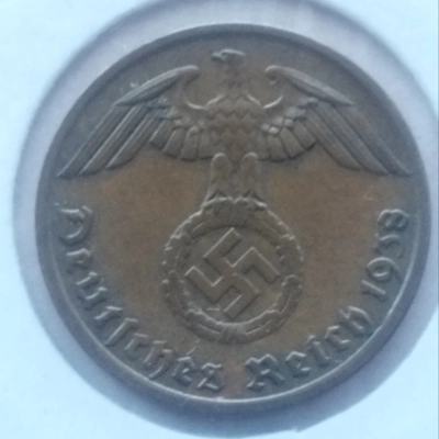 1 Pfennig 1938 A Germania Nazistă  pret