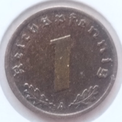 1 Pfennig 1940 A Germania Nazistă 