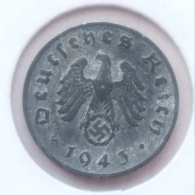 1 Pfennig 1943 E Germania Nazistă  pret