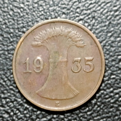 1 REICHSPFENIG 1935 GERMANIA