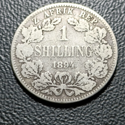 1 SHILLING 1894 AFRICA DE SUD