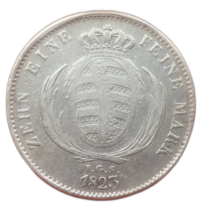 1 Taler 1823  Regatul Saxonia 