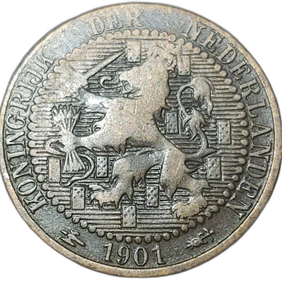 1 cent 1901 olanda