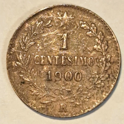 1 centesimi Emanuele  1900