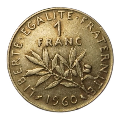 1 franc 1960 pret