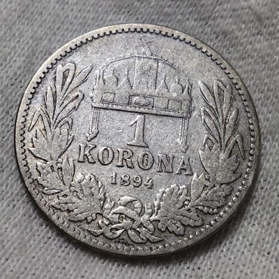 1 korona 1894 pret