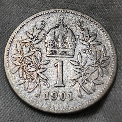 1 korona 1901 pret