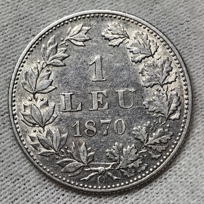 1 leu 1870 pret