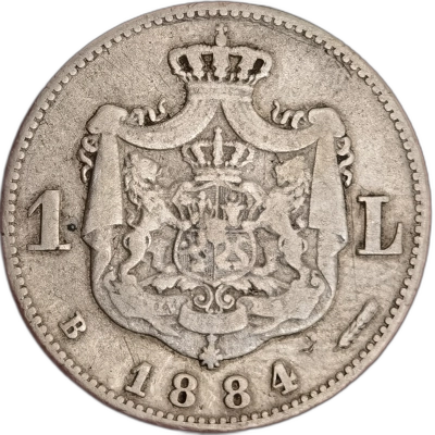 1 leu 1884 pret