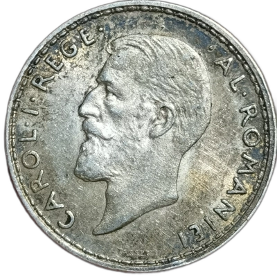 moneda 1 leu 1914