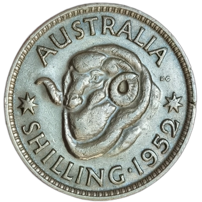 1 shilling 1952 australia