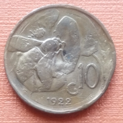 10 Centesimi 1922 Italia 