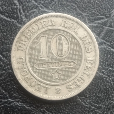 10 Centime 1861 Belgia 