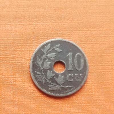 10 Centime 1904 Belgia 