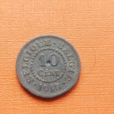 10 Centime 1915 Belgia 