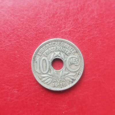 10 Centimes 1926 Franta