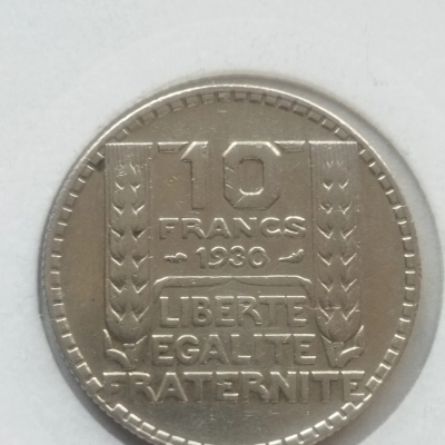 10 Franci 1930 France 