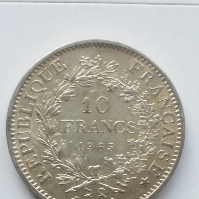 10 Franci 1965  UNC France 