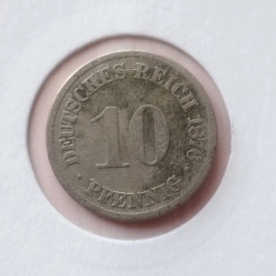 10 Pfenigi 1876 A Germania 