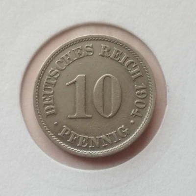 10 Pfenigi 1904 A Germania 