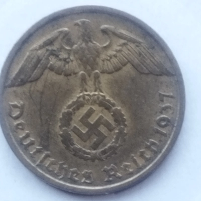 10 Pfennig 1937 A Germania Nazistă  pret
