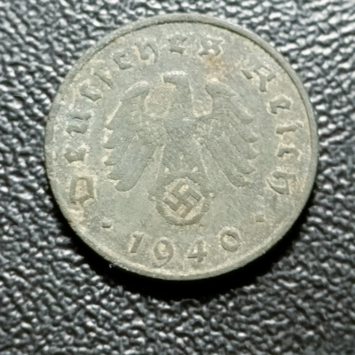 10 REICHSPFENIGI 1942 GERMANIA 1940 pret