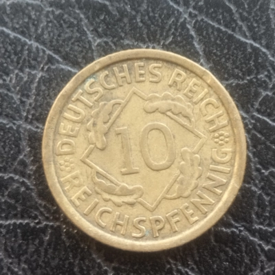 10 Reichspfenning A 1935 Germania 