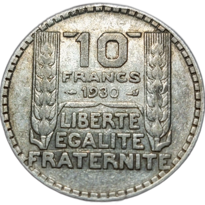 10 francs 1930 pret