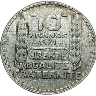 10 francs 1931 pret