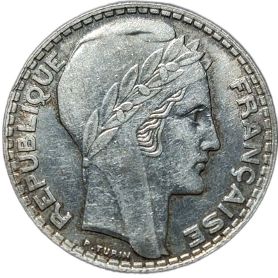 10 francs 1934