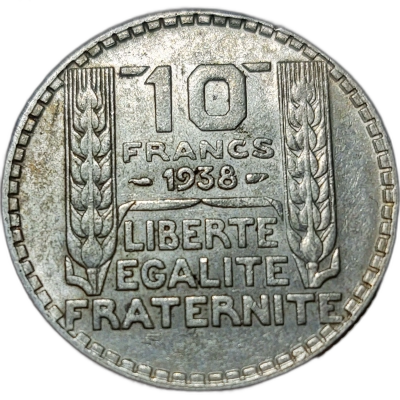 10 francs 1938 pret