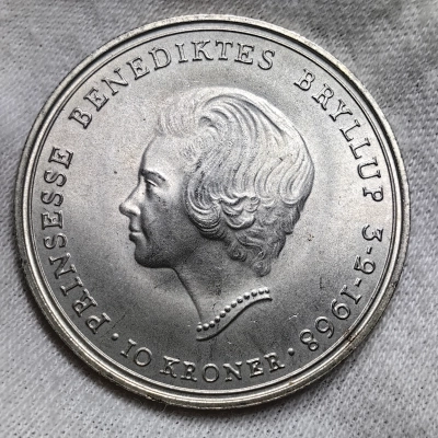 10 kroner 1968