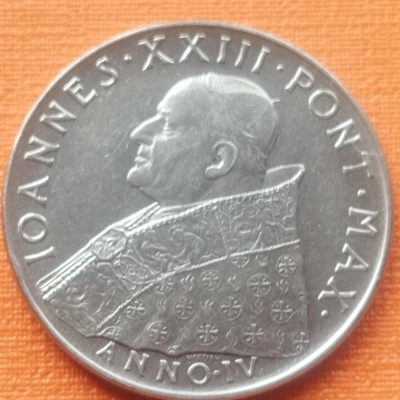 100 Lire UNC 1962 Vatican  pret