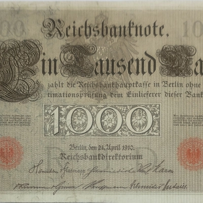 1000 Reichsmark Germania  1910